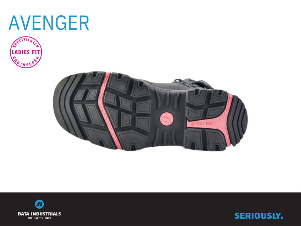 Ladies Work Boot - Avenger - Black