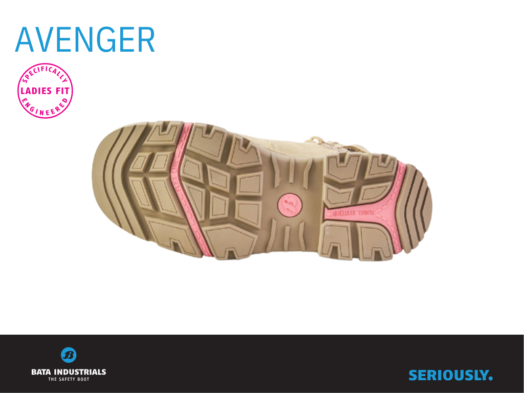 Ladies Work Boot - Avenger - Wheat