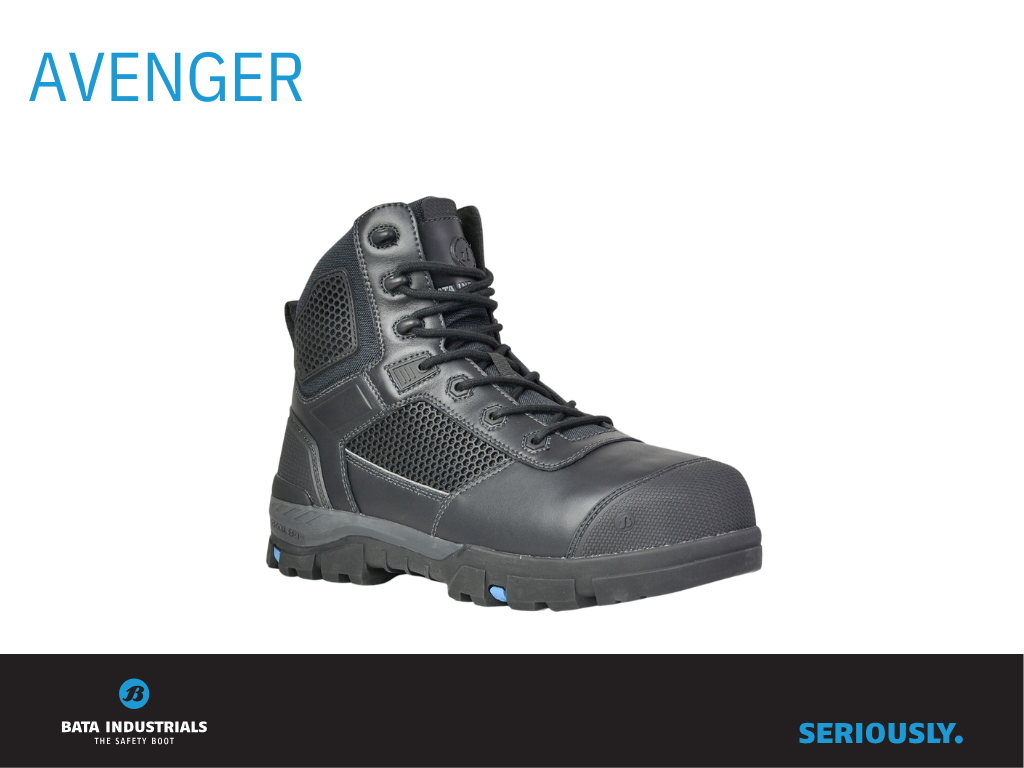 Work Boot - Avenger - Black