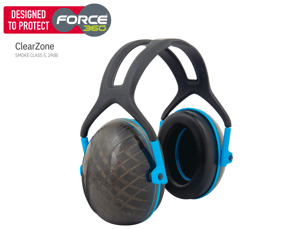 ClearZone Earmuff - Smoke
