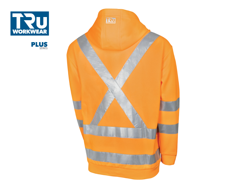 TF1959T Fleece Hoodie with Reflective Tape