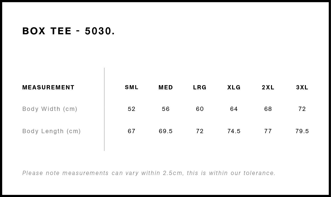 Men's Box Tee 5030