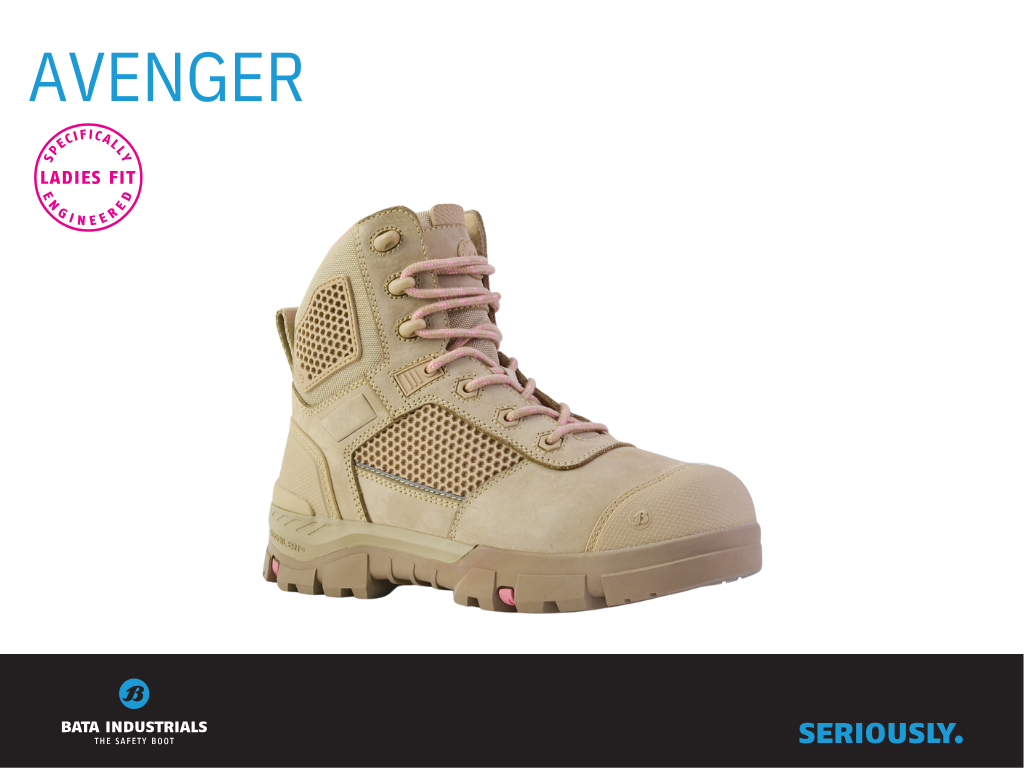 Ladies Work Boot - Avenger - Wheat