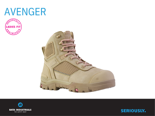Ladies Work Boot - Avenger - Wheat