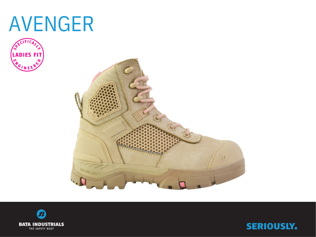 Ladies Work Boot - Avenger - Wheat