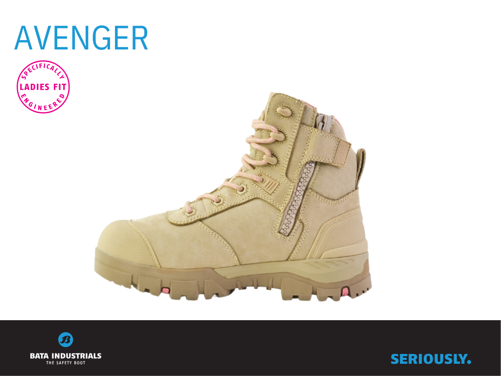 Ladies Work Boot - Avenger - Wheat
