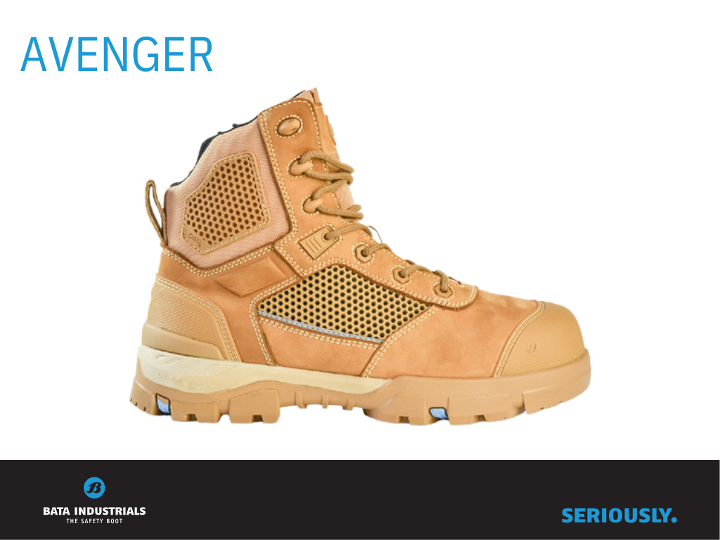 Work Boots - Avenger - Wheat