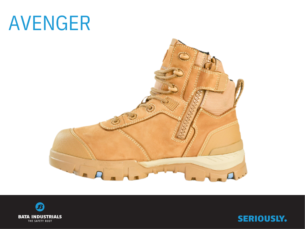 Work Boots - Avenger - Wheat