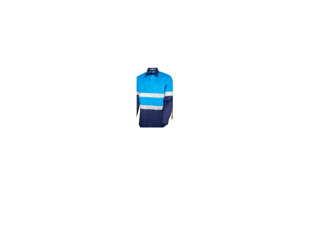 CS2000T3 Lightweight Vented Hi-Vis Drill Shirt with Reflective Tape
