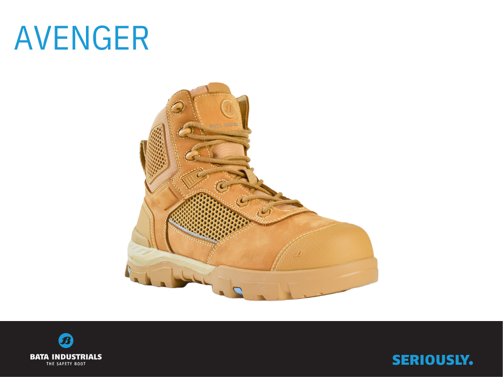 Work Boots - Avenger - Wheat