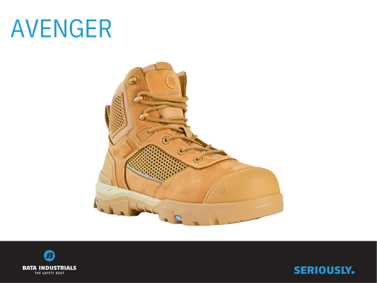 Work Boots - Avenger - Wheat