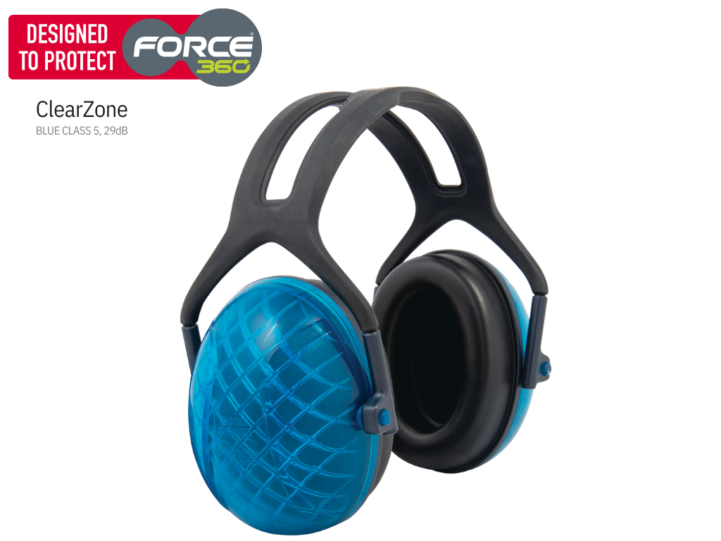 ClearZone Earmuff - Blue
