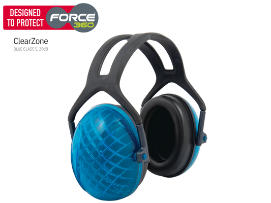 ClearZone Earmuff - Blue