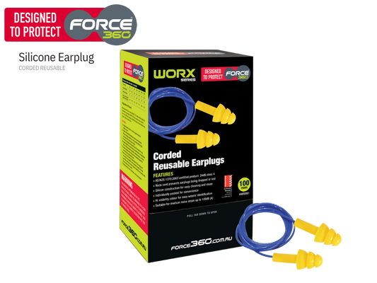 Silicone Corded Reusable Earplug