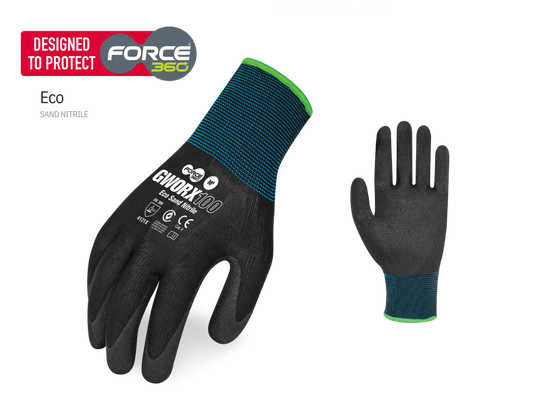 GWORX100 ECO Sand Nitrile Glove - 12 pack