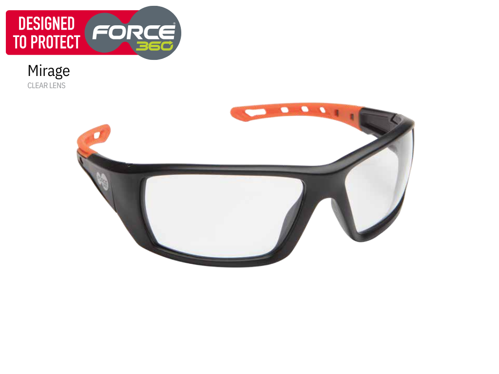 EFPR829 Mirage Clear Glasses - 12 pack