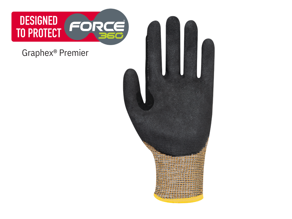 GFPR500 Graphex Premier Cut F Resistant Gloves - 12 pack