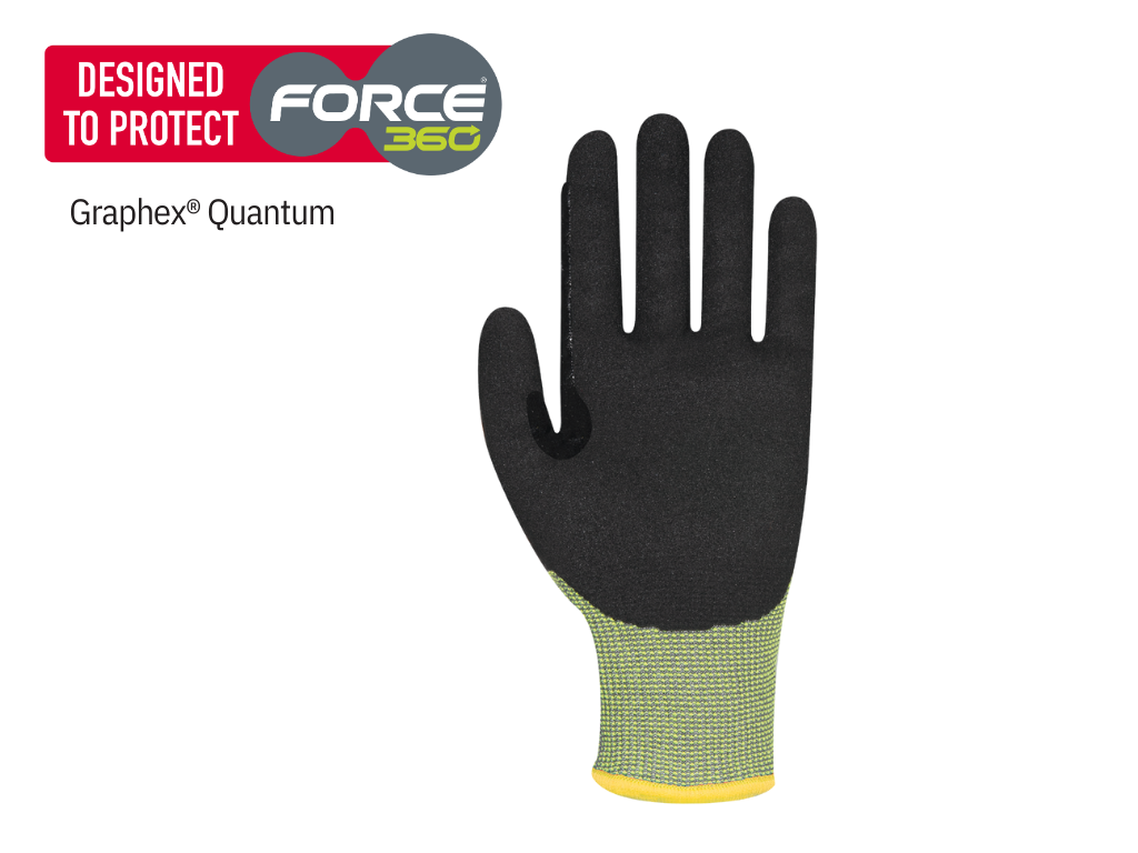 GFPR505 Graphex Quantum Cut F Resistant Gloves - 12 pack