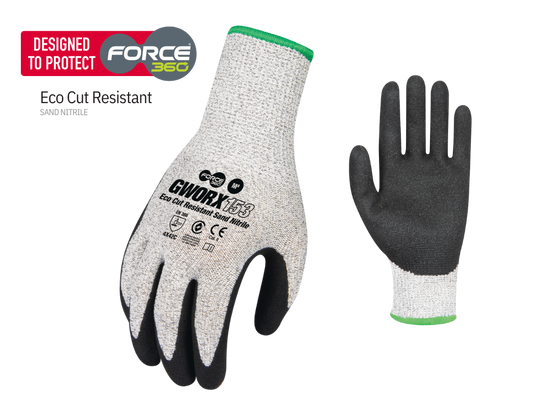 GWORX153 Eco Cut C Resistant Sand Nitrile - 12 pack