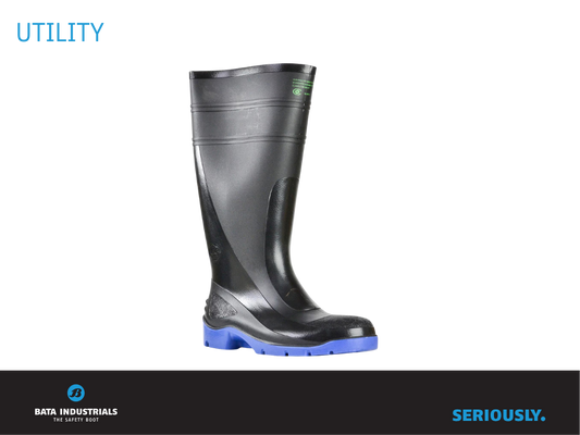 Safety Gumboots (steel cap) Utility - 400