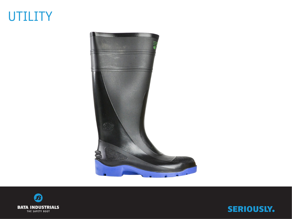 Safety Gumboots (steel cap) Utility - 400