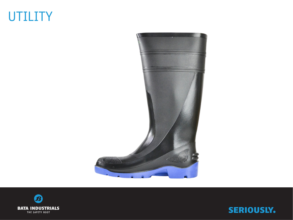 Safety Gumboots (steel cap) Utility - 400