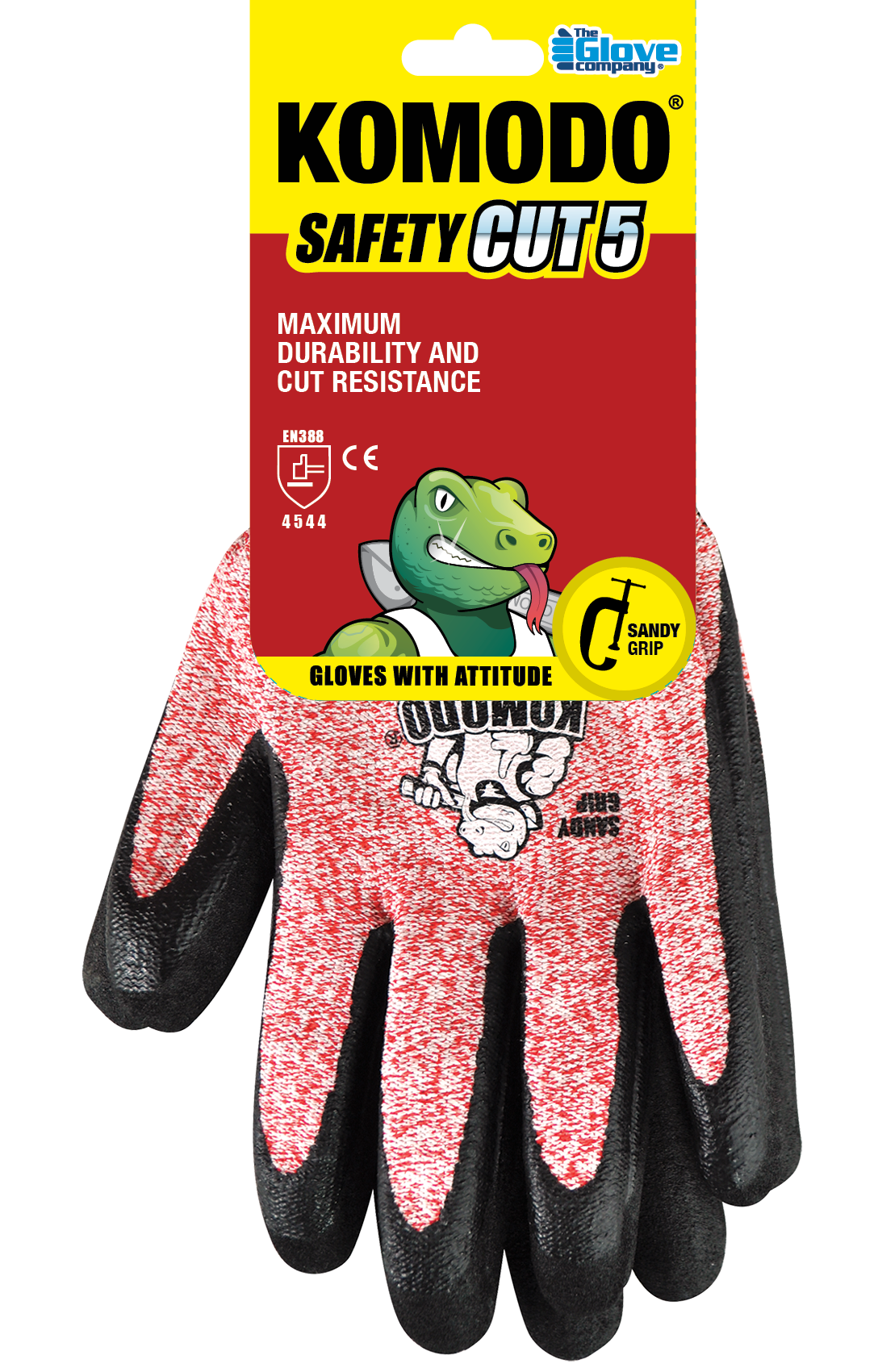 Komodo Safety Gloves - Cut 5 - 12 pack