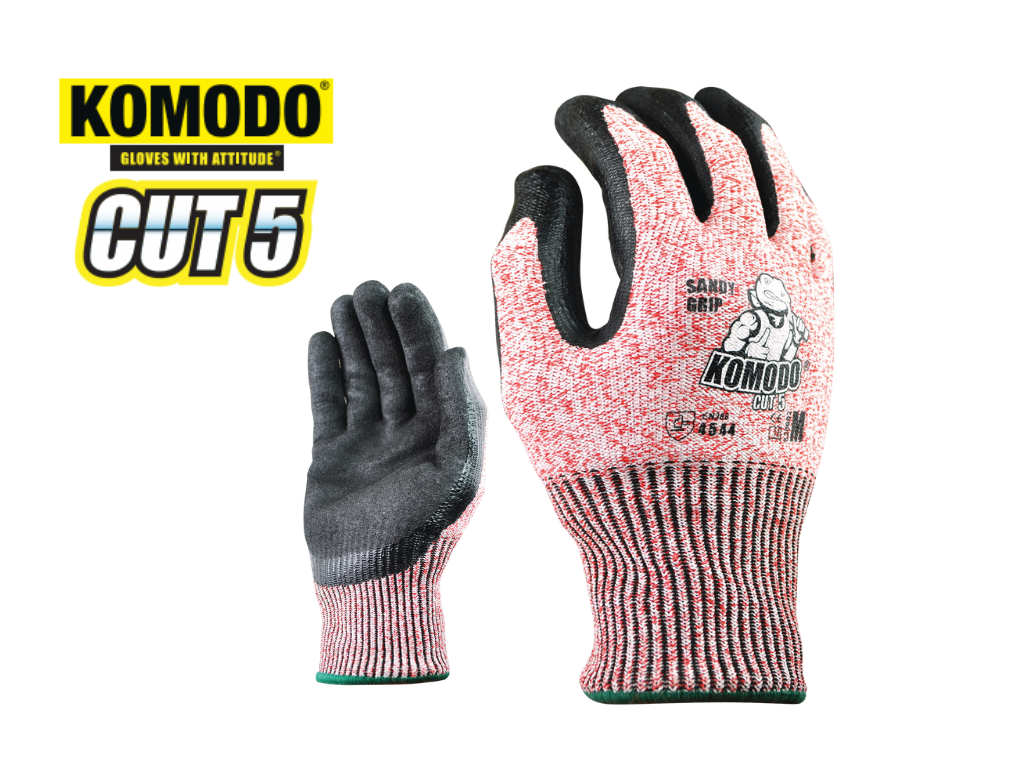 Komodo Safety Gloves - Cut 5 - 12 pack