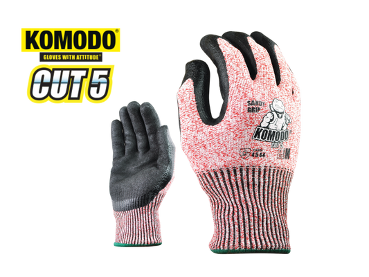 Komodo Safety Gloves - Cut 5 - 12 pack