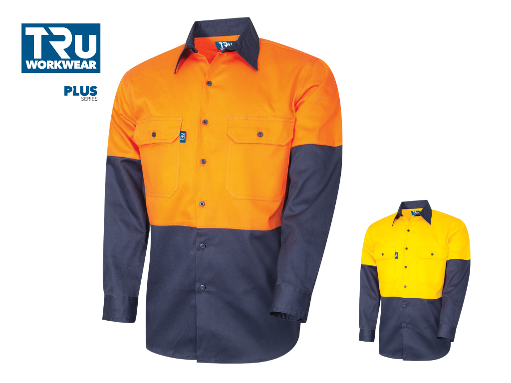 DS2166 Lightweight Vented L/S Hi-Vis Drill Shirt