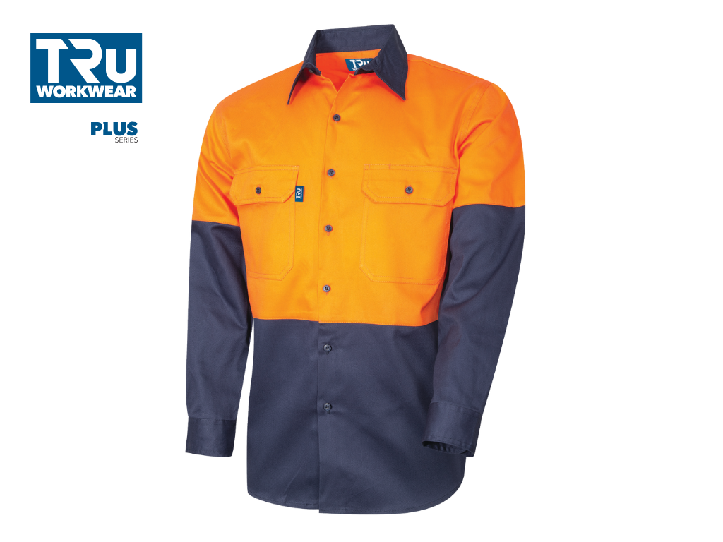 DS2166 Lightweight Vented L/S Hi-Vis Drill Shirt