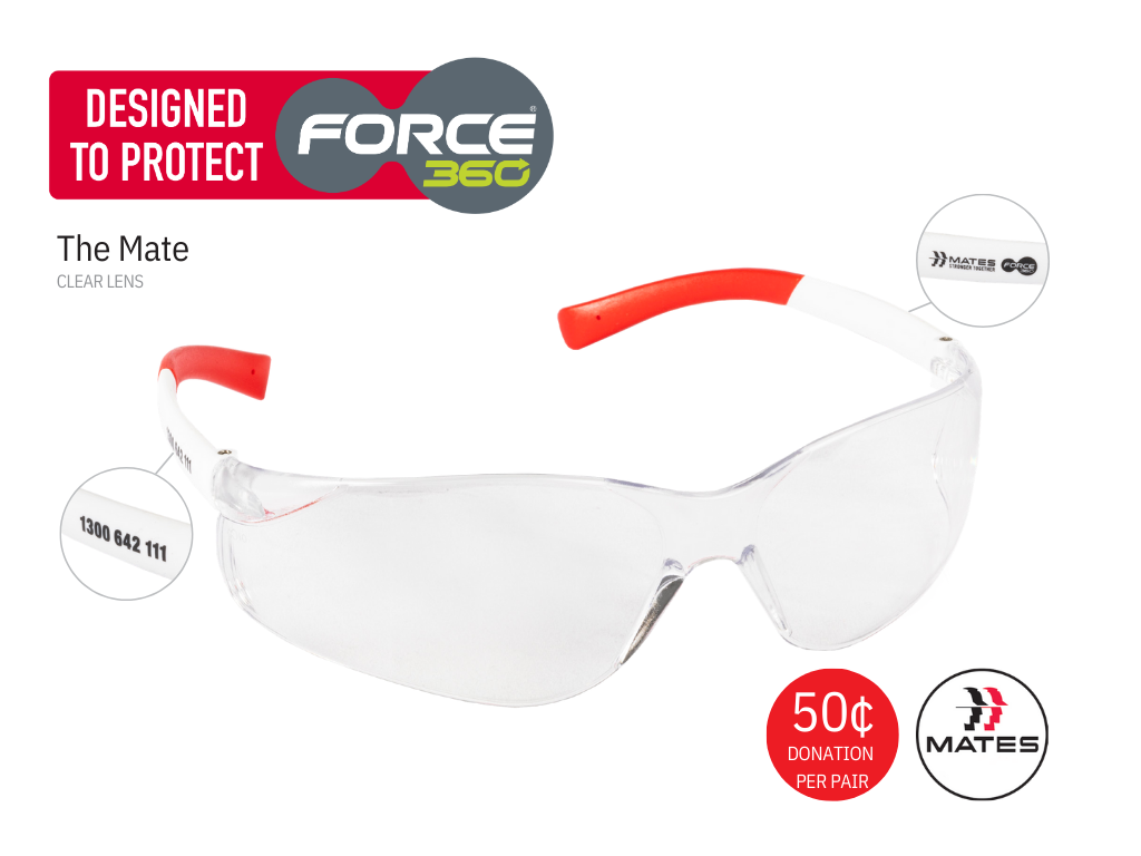 EMIC001 Force 360 The Mate - Clear -12 pack