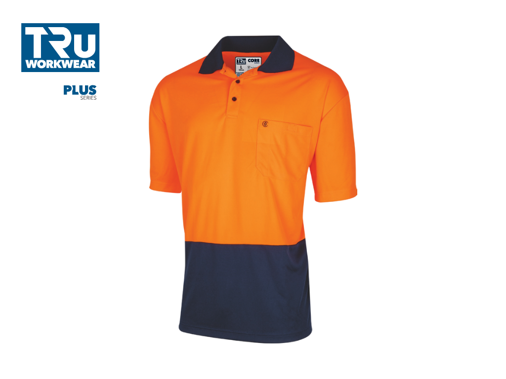 CS2851 Micromesh Short Sleeve Hi-Vis Polo Shirt