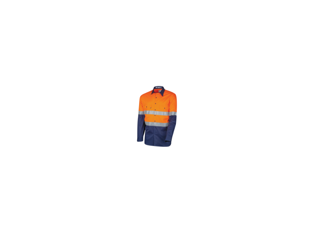 CS2000T3 Lightweight Vented Hi-Vis Drill Shirt with Reflective Tape