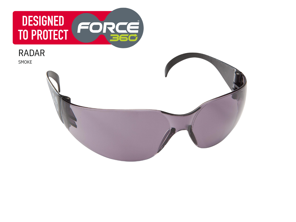 EWRX801 Force 360 Radar Glasses - Smoke - 12 pack