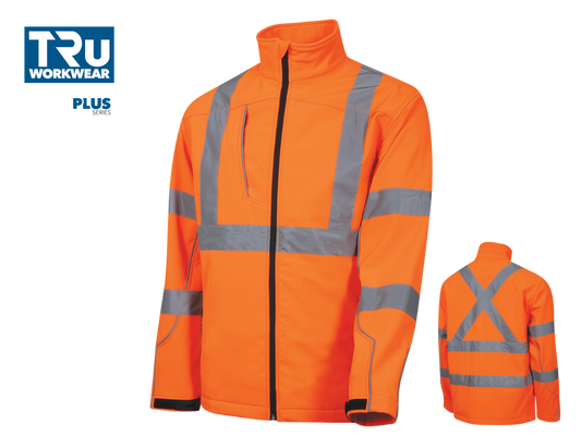 TJ1960T5 Softshell Full Zip Jacket with Reflective Tape