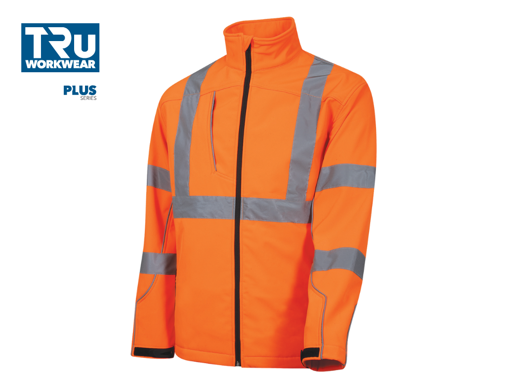 TJ1960T5 Softshell Full Zip Jacket with Reflective Tape