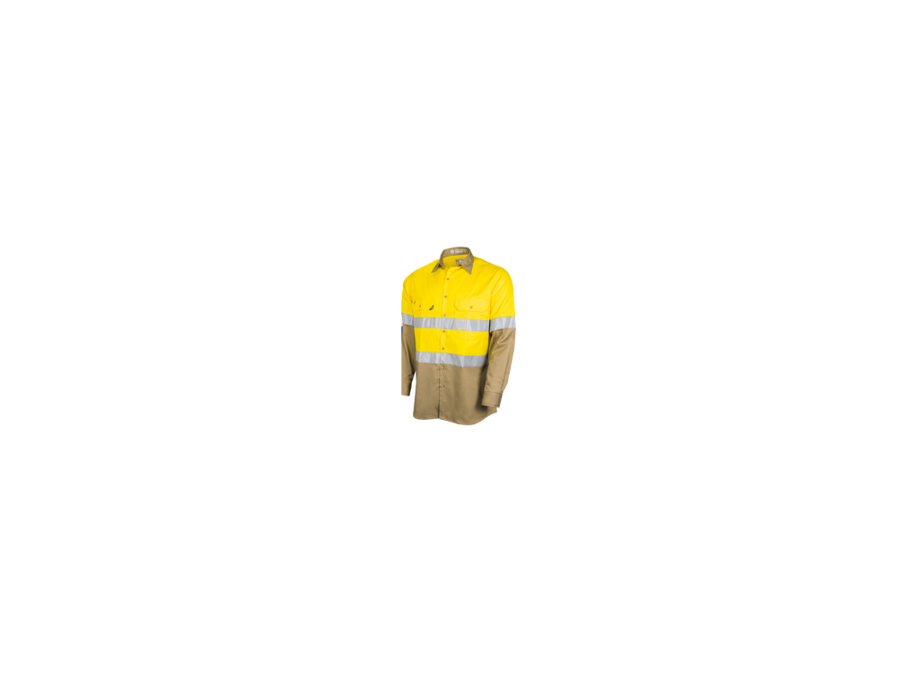 CS2000T3 Lightweight Vented Hi-Vis Drill Shirt with Reflective Tape